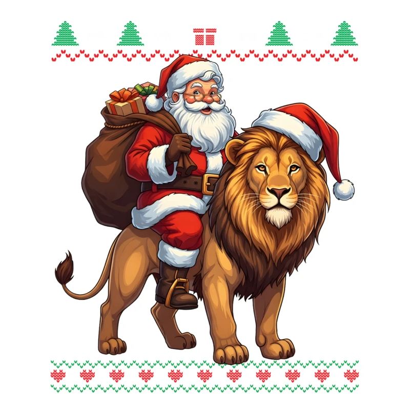 Fun Ugly Santa Weihnachtspullover