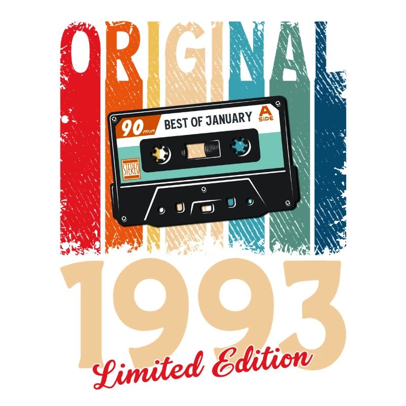 Cassette du 33e anniversaire janvier 1993