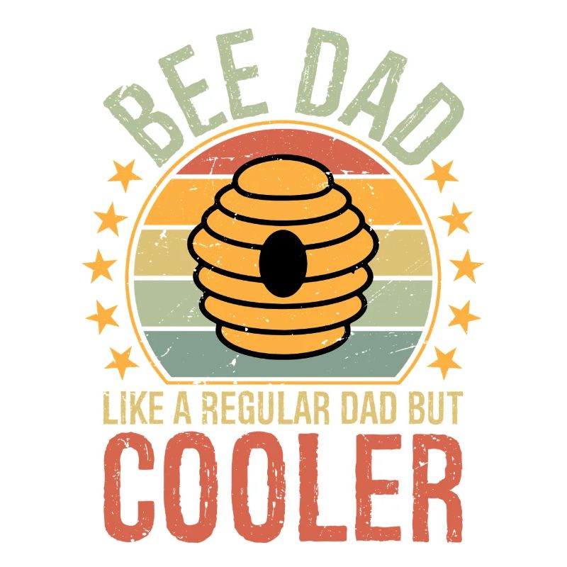 Papa abeille comme un papa normal mais plus cool