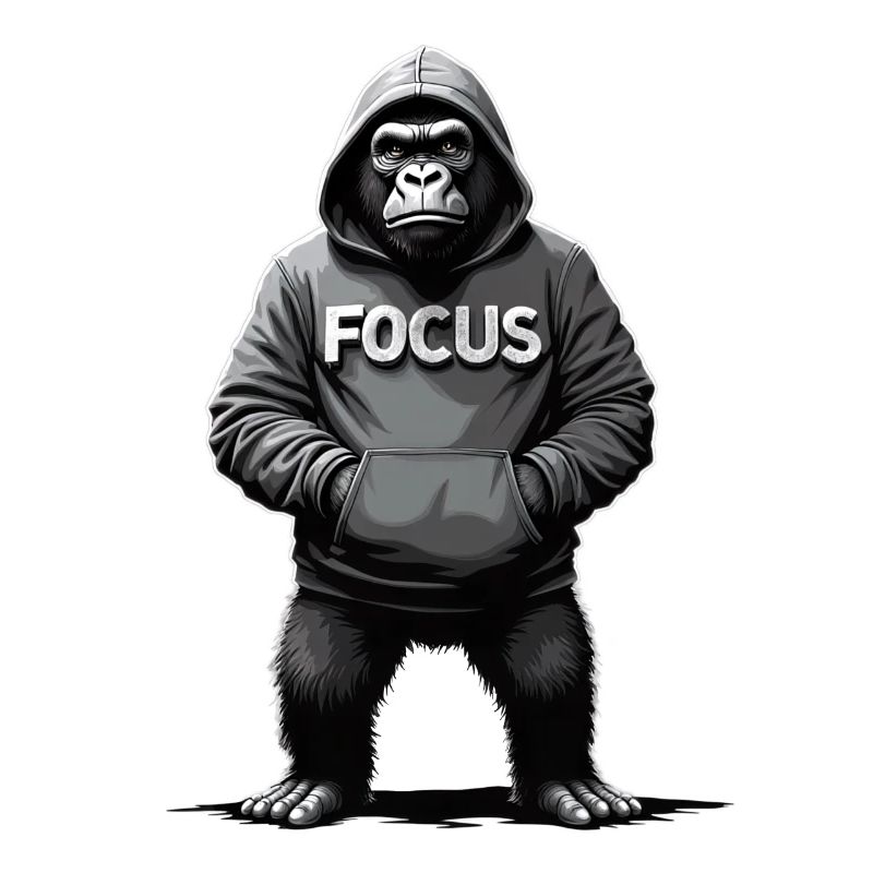 Gorilla Focus Kraft Motivation Training