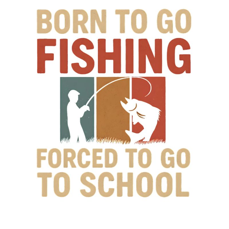 Né pour aller pêcher, forcé d’aller à l’école Pêcheur