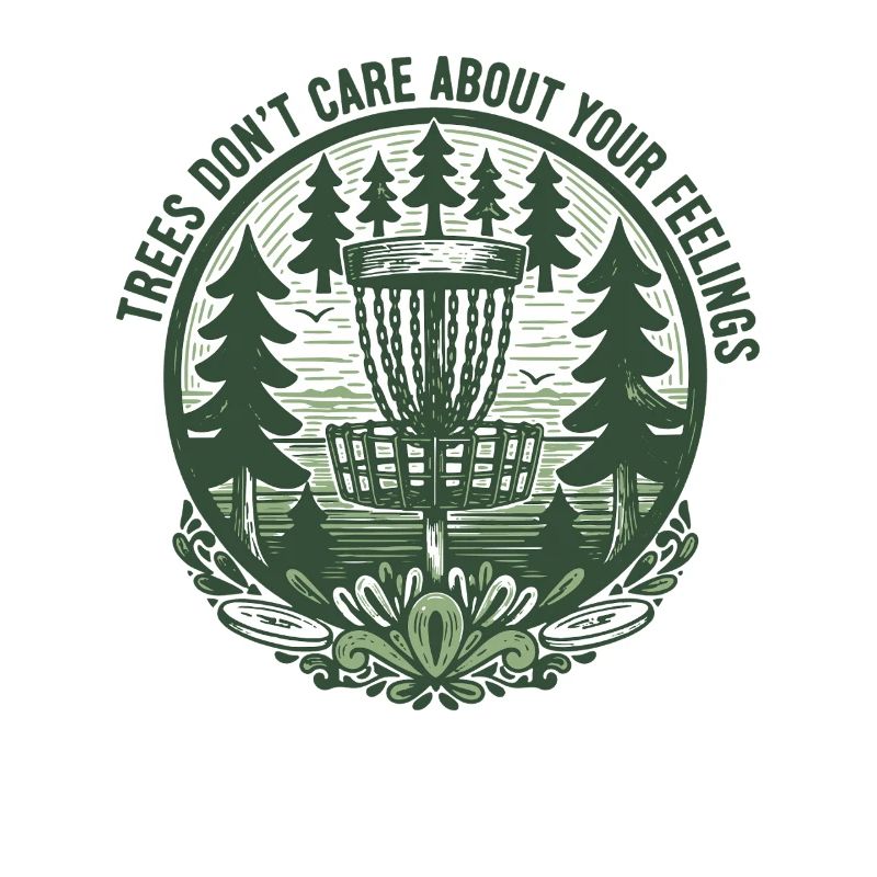 Les arbres ne se soucient pas de vos sentiments Disc golf