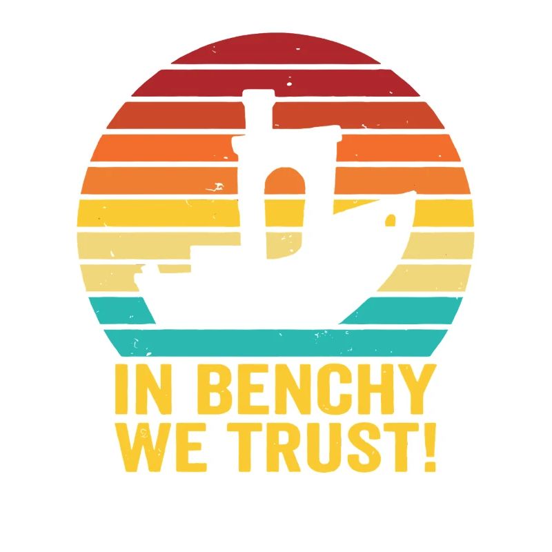 En Benchy, nous avons confiance – Design rétro d’impression 3D