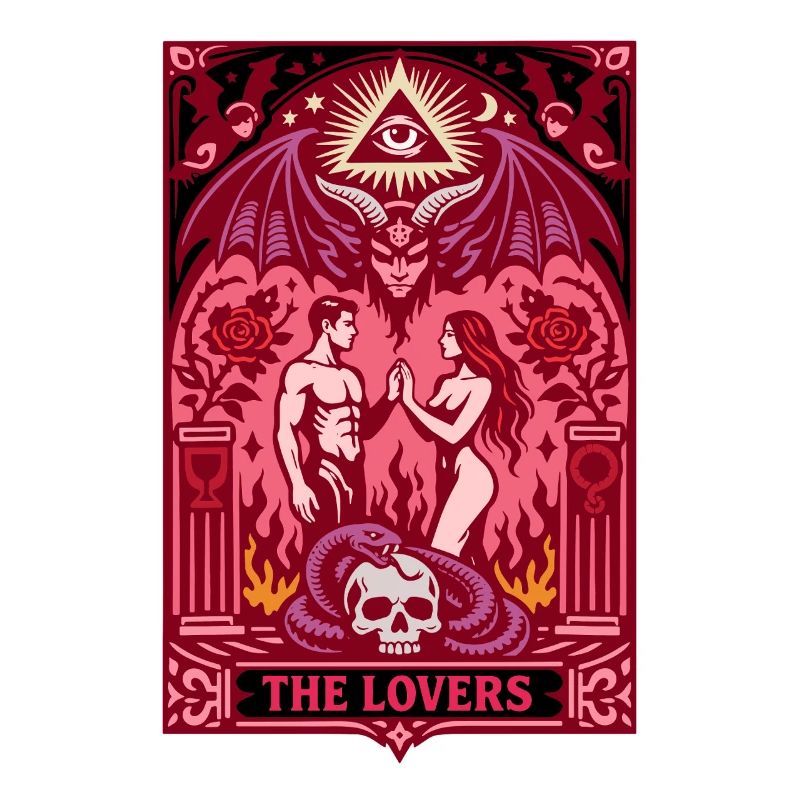 Die Liebenden | Tarot Gothic | Valentins Tag