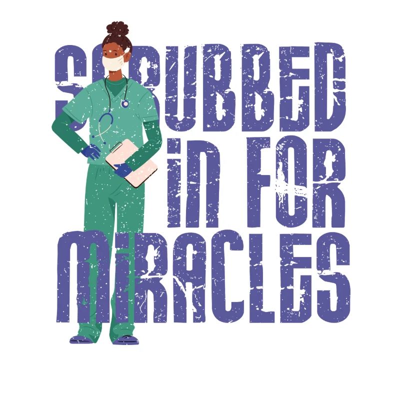 NICU Krankenschwester Scrubbed In For Miracles
