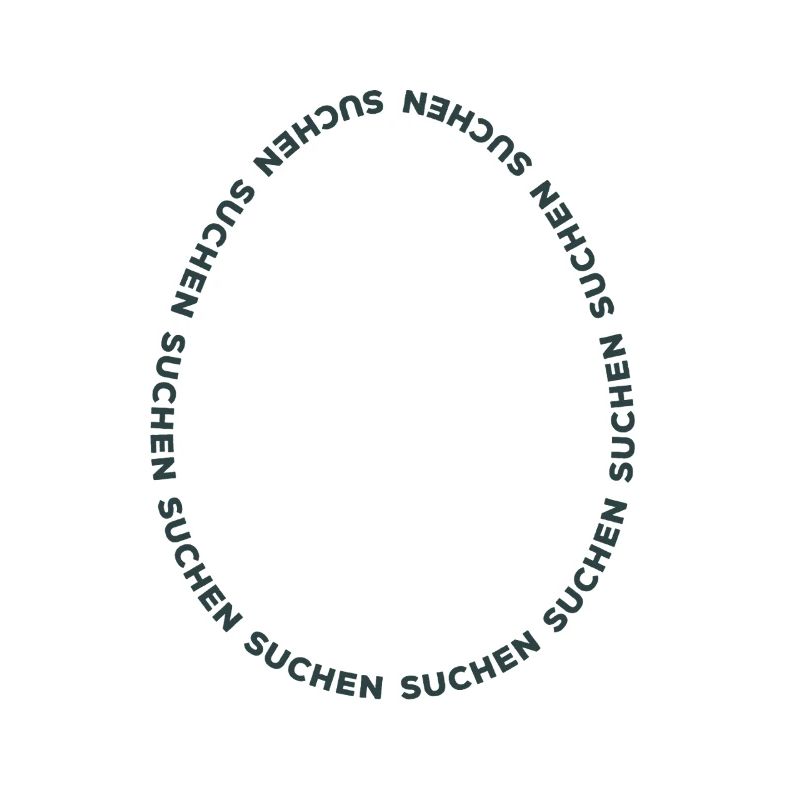 Happy Easter - Easter Egg Search - Typography