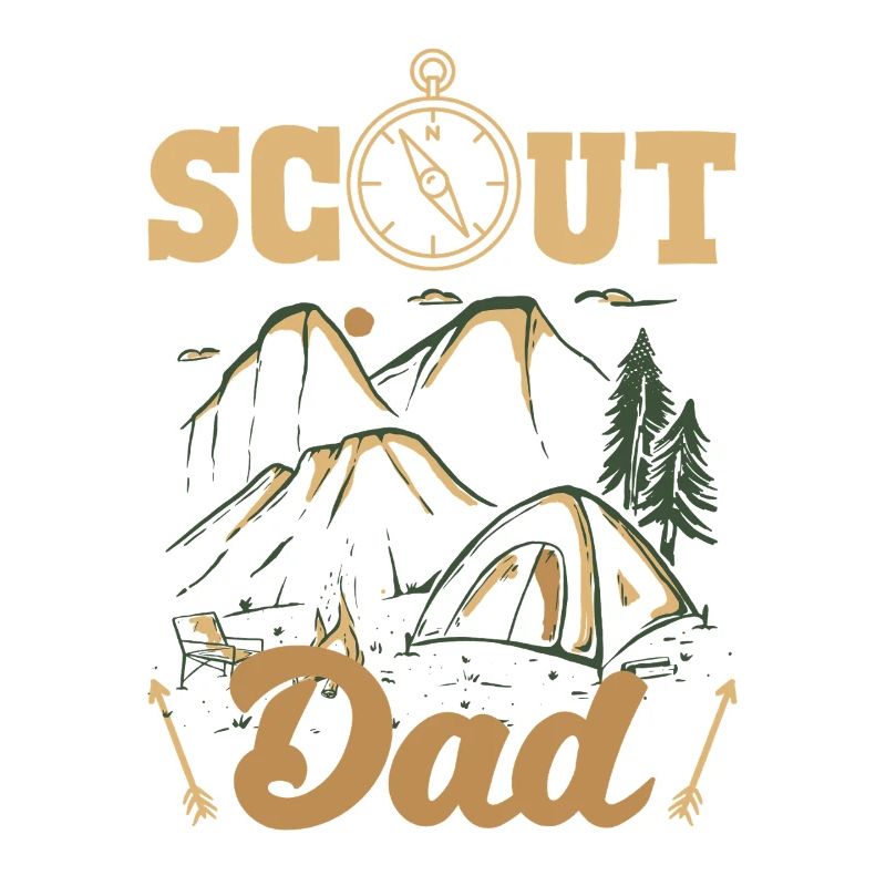 Boy Scout Scouting Dad Father Camp Forest