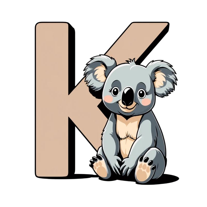 Conception des lettres KoalaK