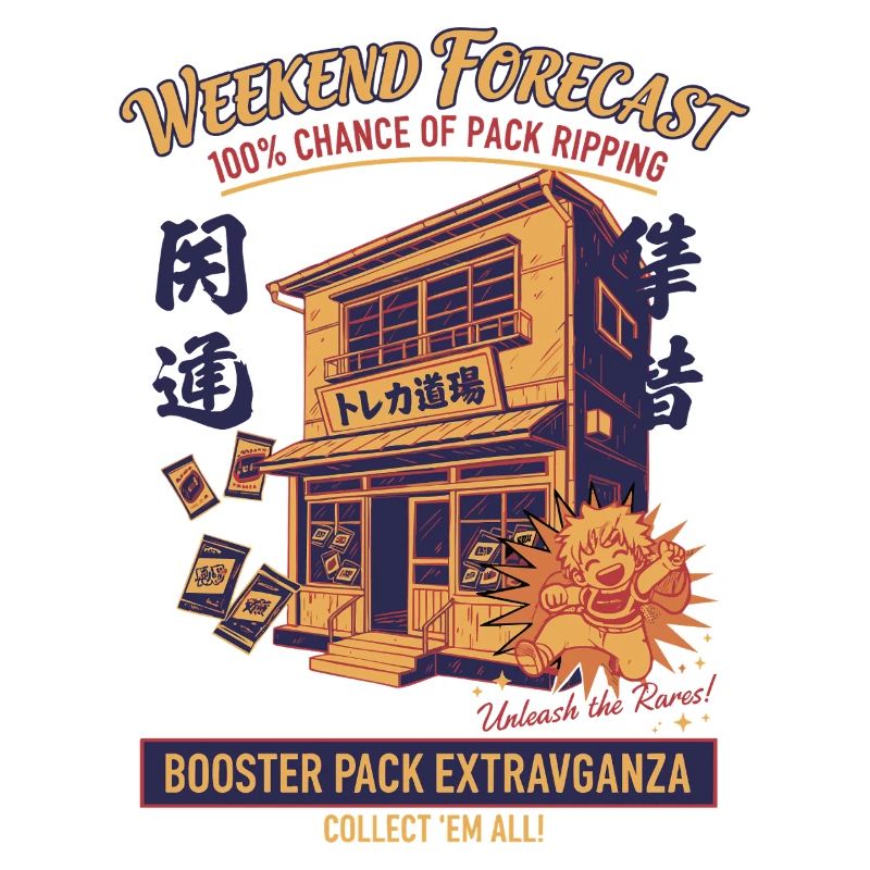 trading card - Weekend Forecast Pack Ripping