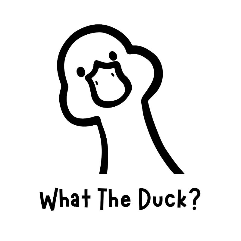 C’est quoi ce canard ? Drôle de design de canard