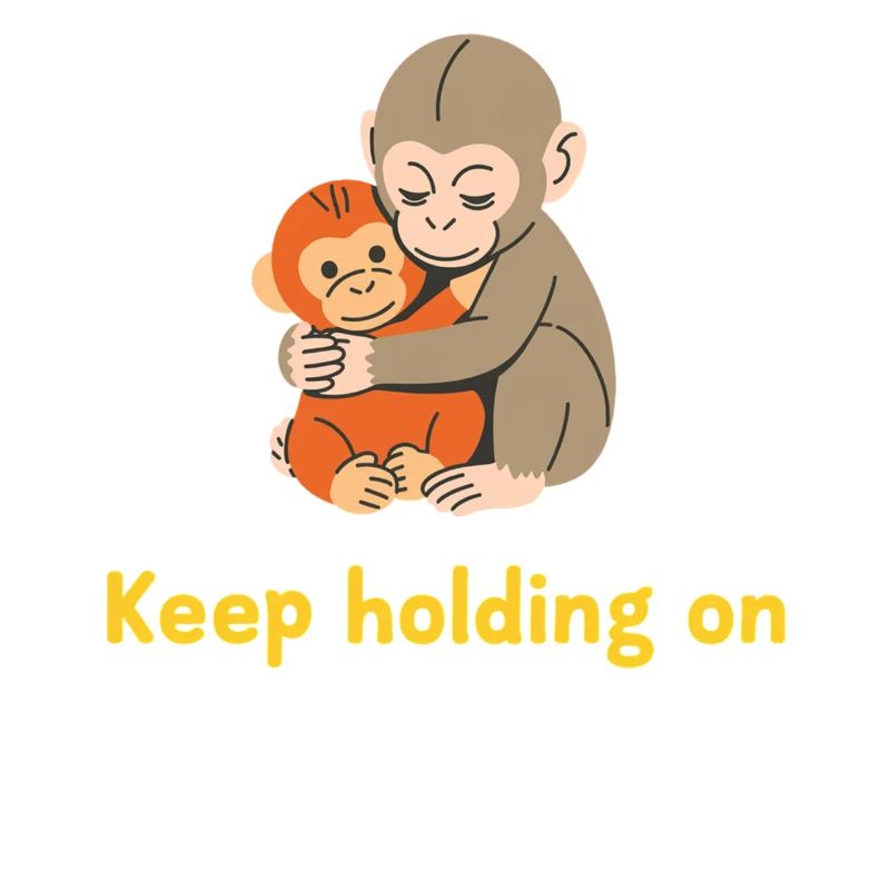 Keep Holding On: Gentle Ape Hug