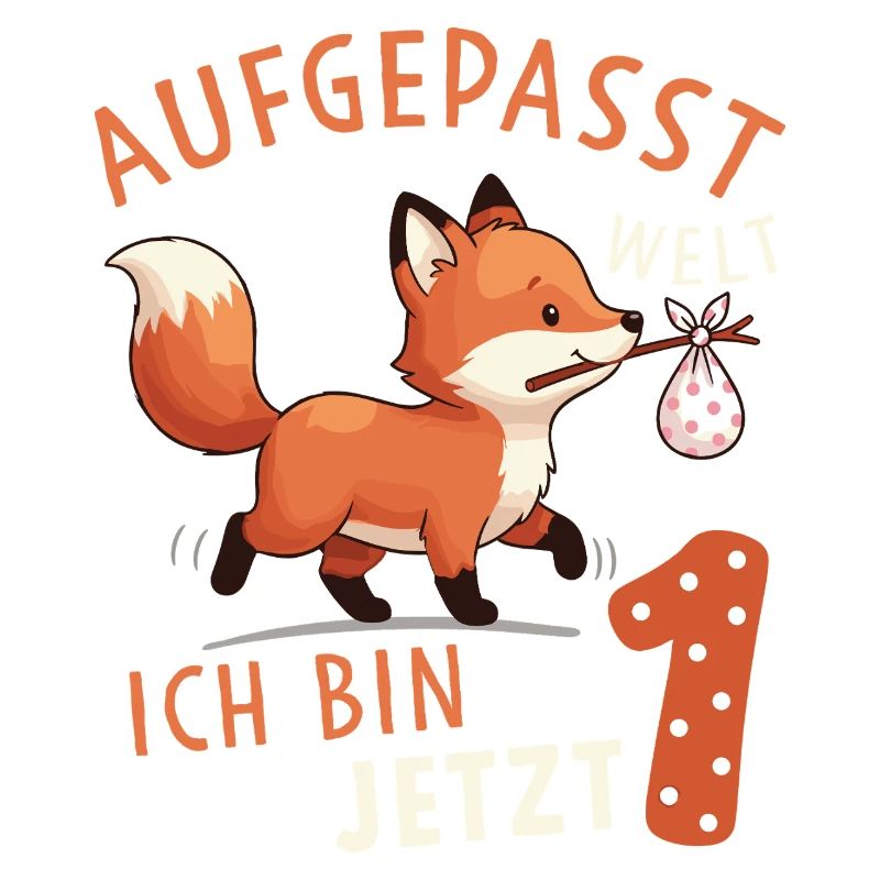 Ich bin 1 – Süßer Fuchs Erster Geburtstag