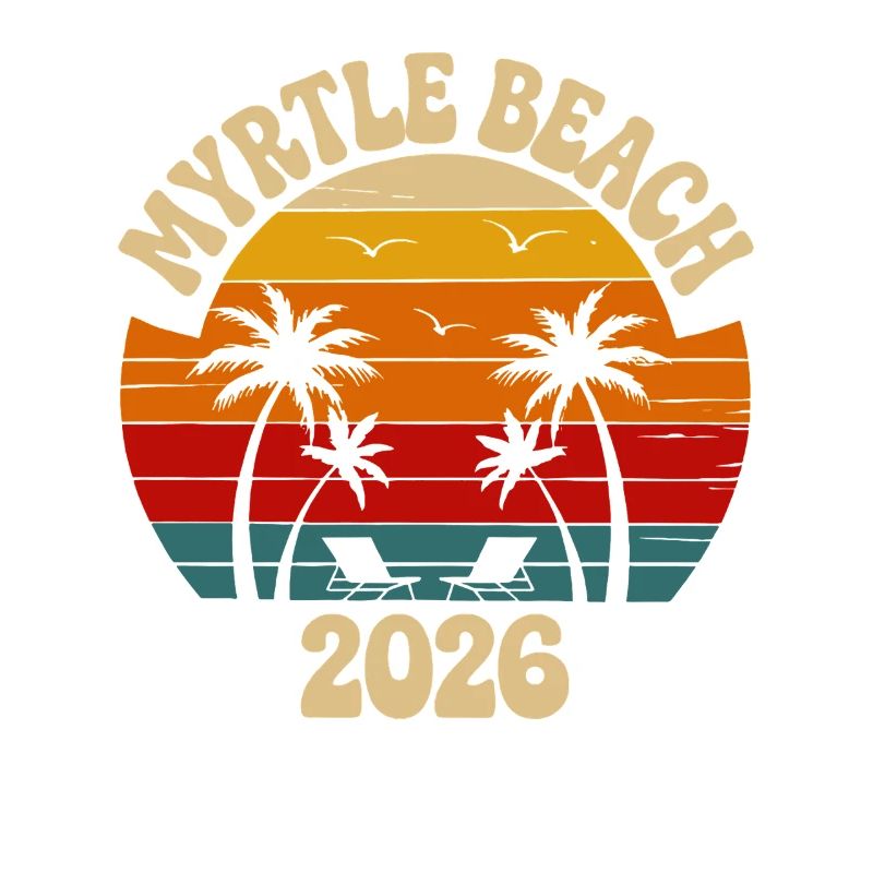 Myrtle Beach Retro Sunset 2026