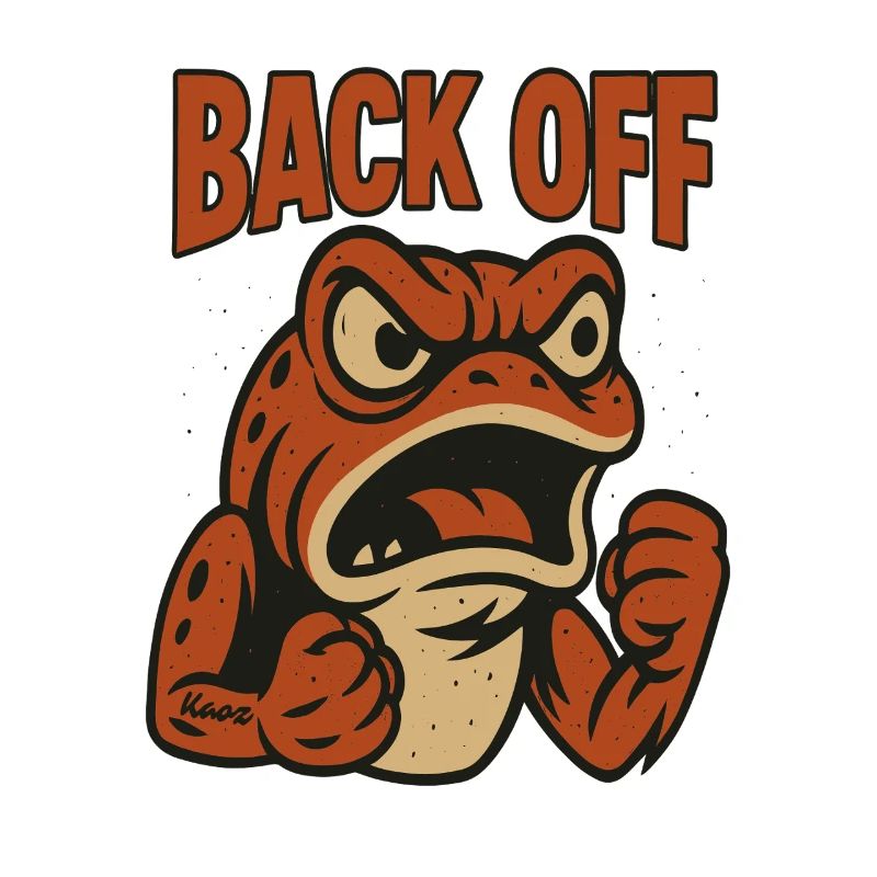 Reculez Angry Frog Patch