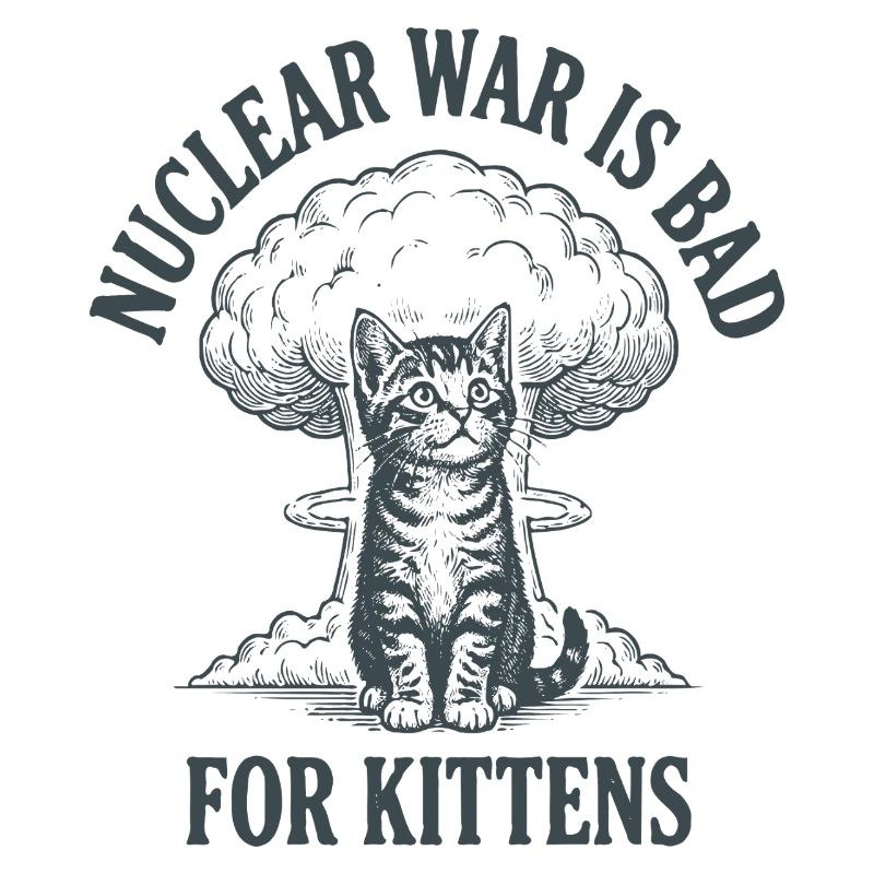 Kätzchen gegen Atomkrieg
