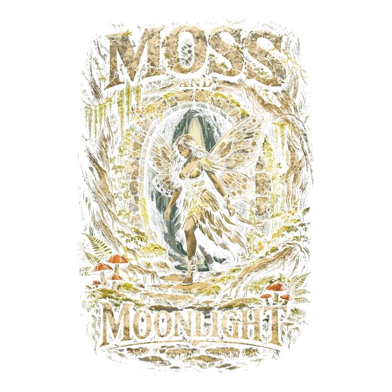 Fairycore Fee Gotisch Moss And Moonlight