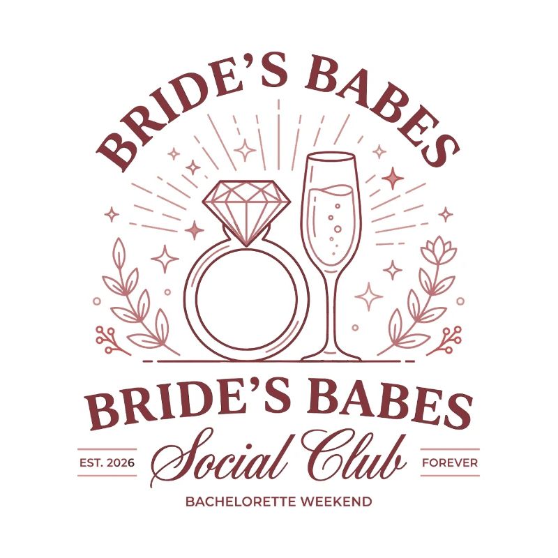 Bachelorette Shirt Bride Squad JGA Geschenk