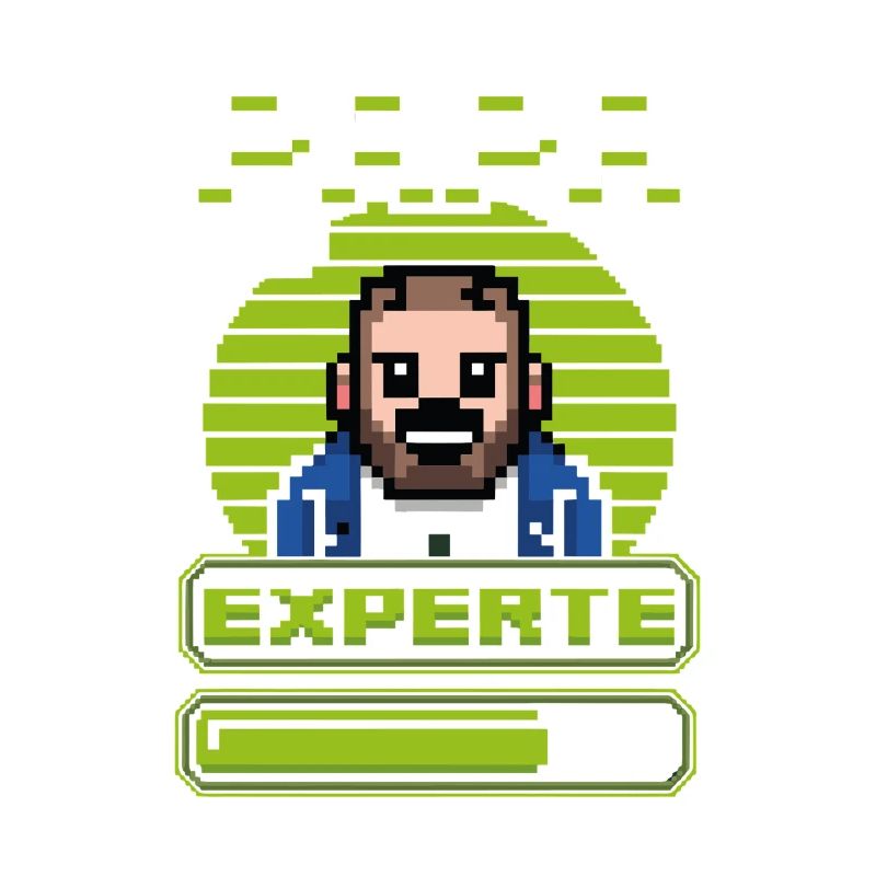 Gamer Papa Level Experte Design