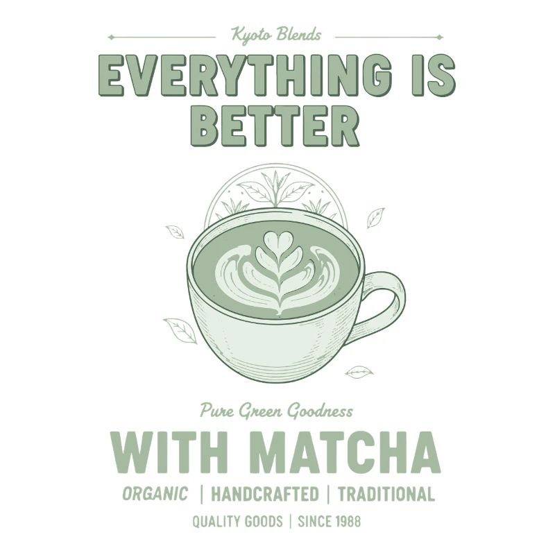 Everything Is Better With Matcha Pure Green