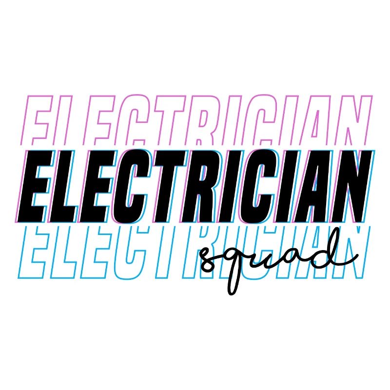 Electrician Squad Electro Worker Voltage Circuits