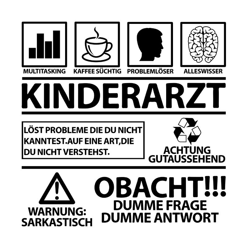 Kinderarzt Kinderdoktor Geschenkidee Danke