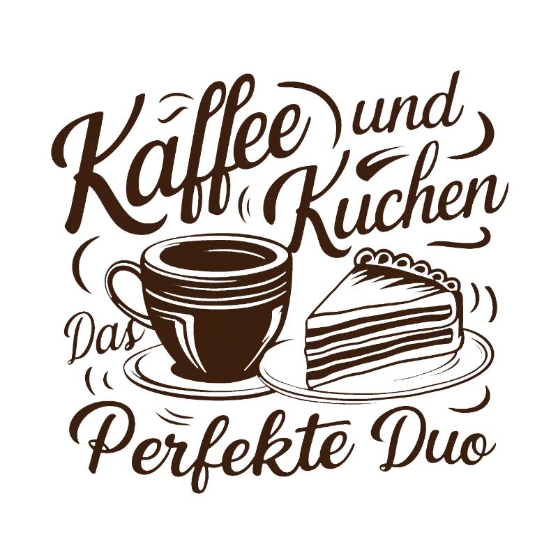 Kaffee und Kuchen – das perfekte Duo.