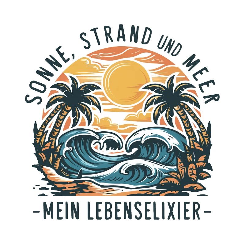 Le soleil, la plage et la mer - mon élixir de vie