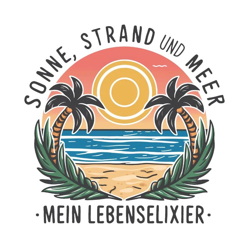 Le soleil, la plage et la mer - mon élixir de vie