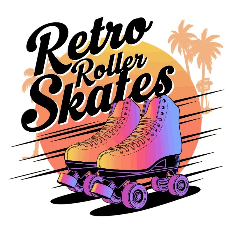 Retro Roller Skates – 80s Vibes