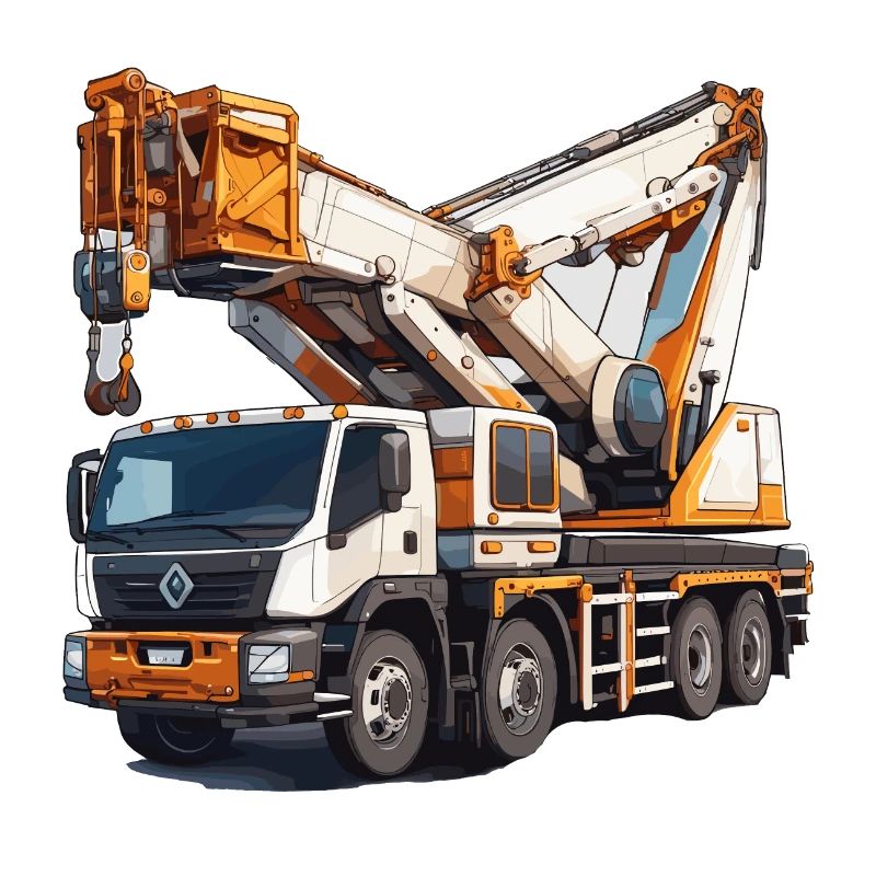 Grue / de chantier / treuil / système de grue