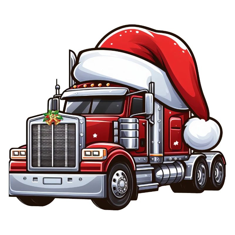 Sattelschlepper Weihnachtsmann