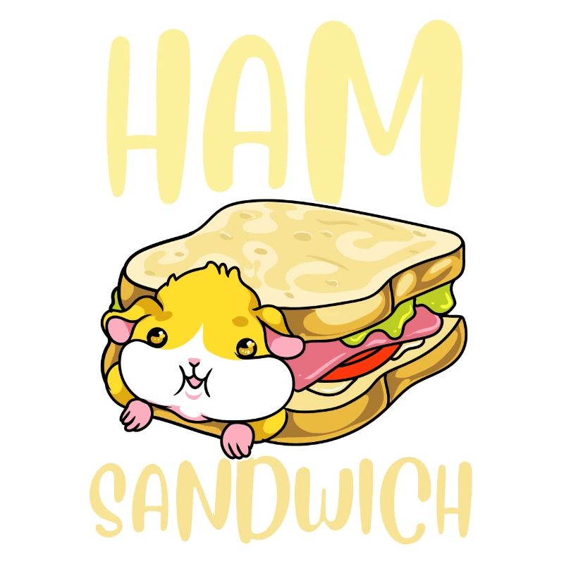 Ham Sandwich Hamster Geschenk Idee