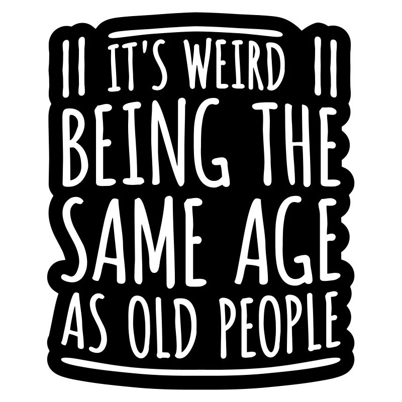 being old people age