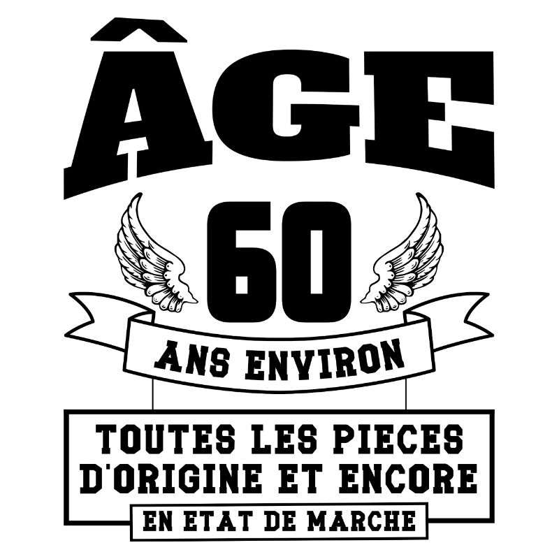 âge 60 ans environ