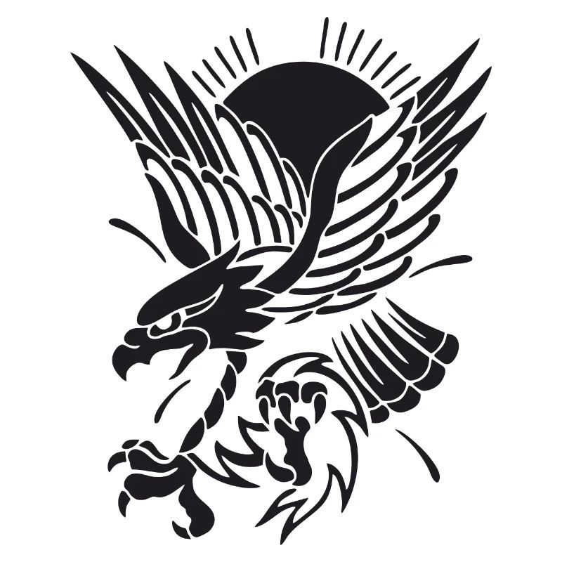Eagle approaching