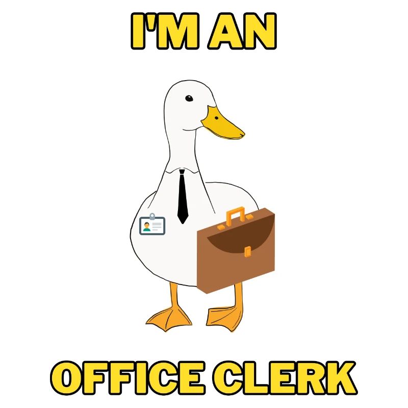 Je suis commis de bureau | Canard dans une suite