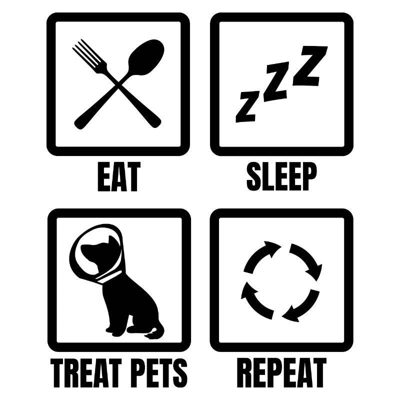 Tierarzt Routine