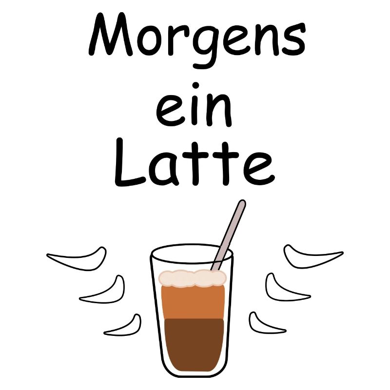 Morgens ein Latte