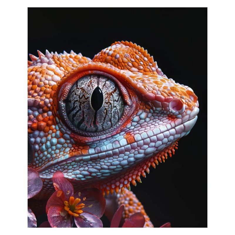 Affiche Animal et Fleur 13