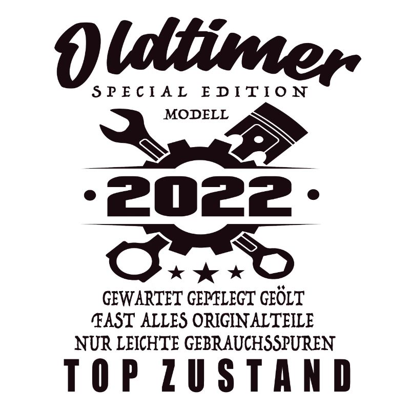 Oldtimer Special Edition Modell 2022 Geburtstag