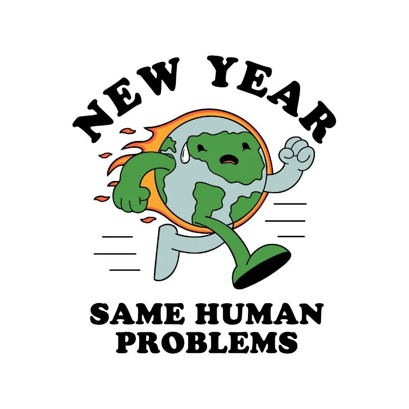 Neujahr: Gleiche menschliche Probleme