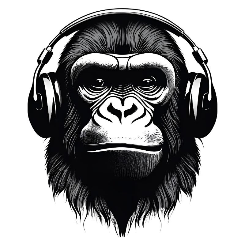 gorilla, primate, monkey