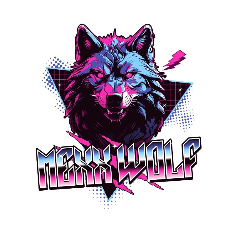 Mexx Wolf Retro Design