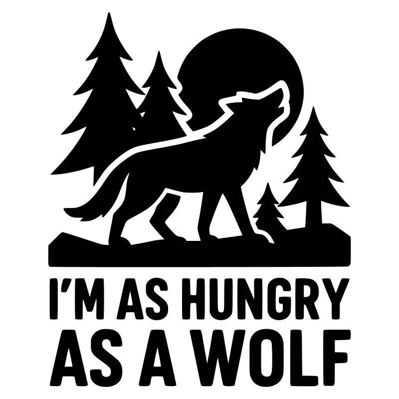 loup affamé affamé