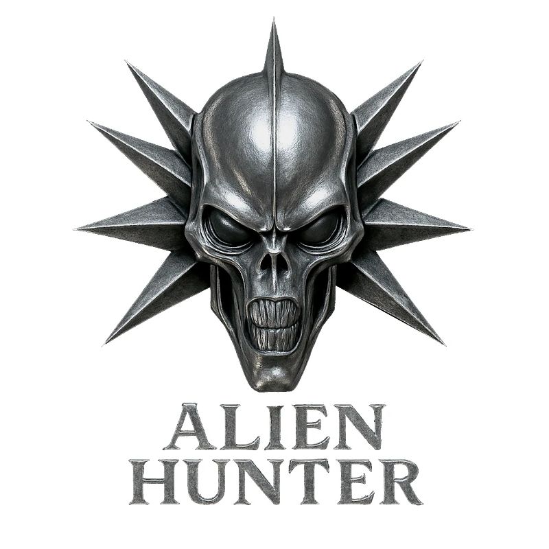 Alien Hunter Skull Emblem