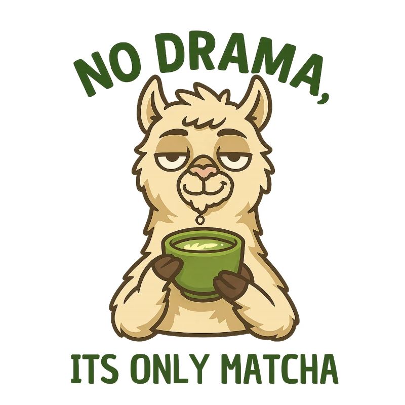 Lama Matcha Rest – Pas de drame
