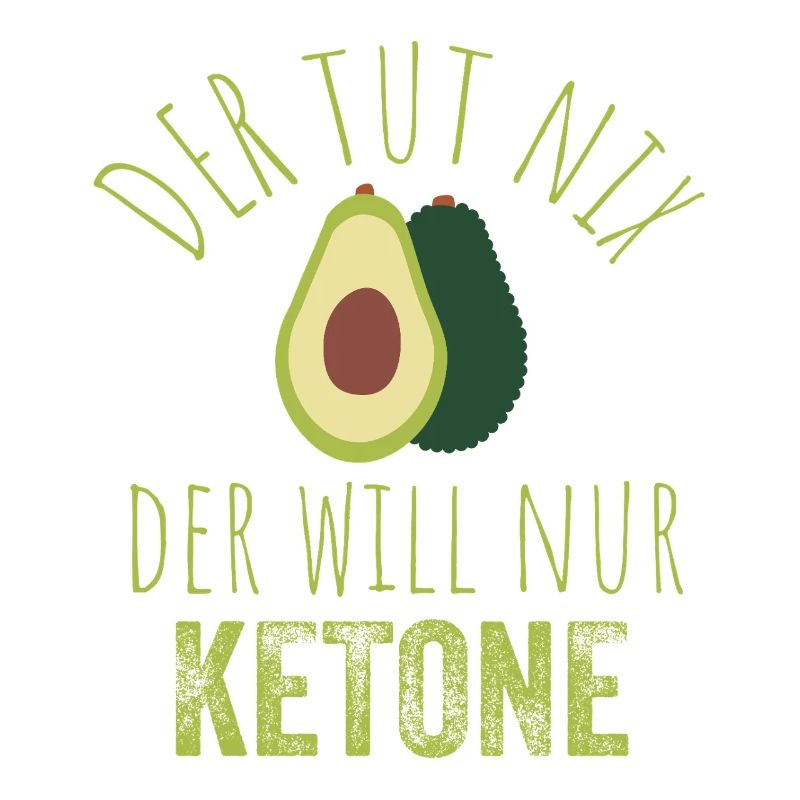 Avocado Keto Saying Image