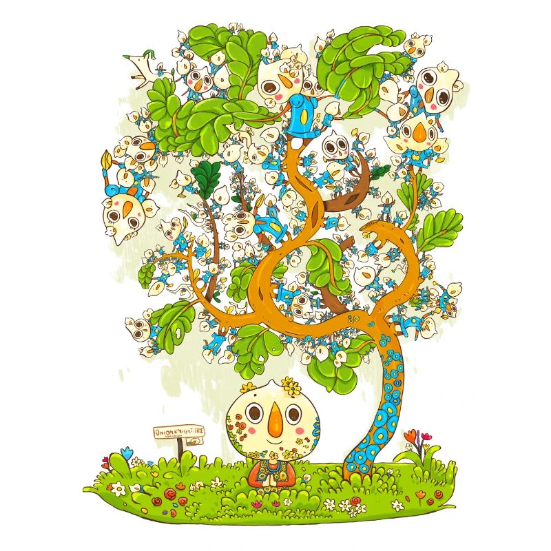 Arbre à oignon