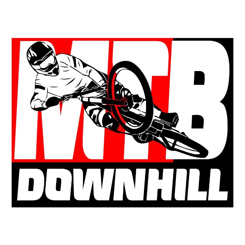 Downhill - MTB - Mountain biker