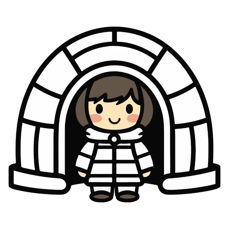 Winter Eskimo Igloo